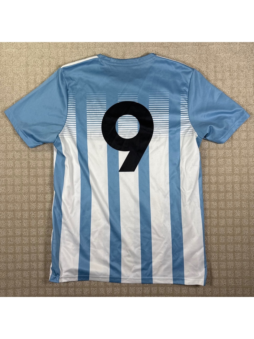 adidas EFC striped soccer jersey large - Picture 8 of 8